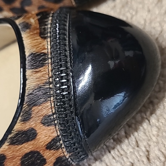 Michael Kors Leopard Dyed Cowhide High Heels - Picture 5 of 11